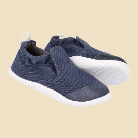 Deportivas Bobux Scamp Organic Azul Marino - Quokka Barefoot