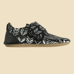 Zapato Poco Nido Strap Grey Chevron - Quokka Barefoot