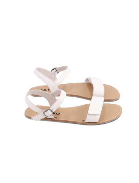 Sandalias Barefoot Be Lenka Grace - Blanco - Quokka Barefoot