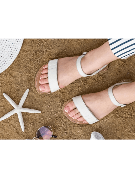 Sandalias Barefoot Be Lenka Grace - Blanco - Quokka Barefoot