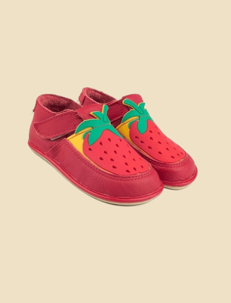 Zapato Magical Shoes Gaga Strawberry Rojo - Quokka Barefoot