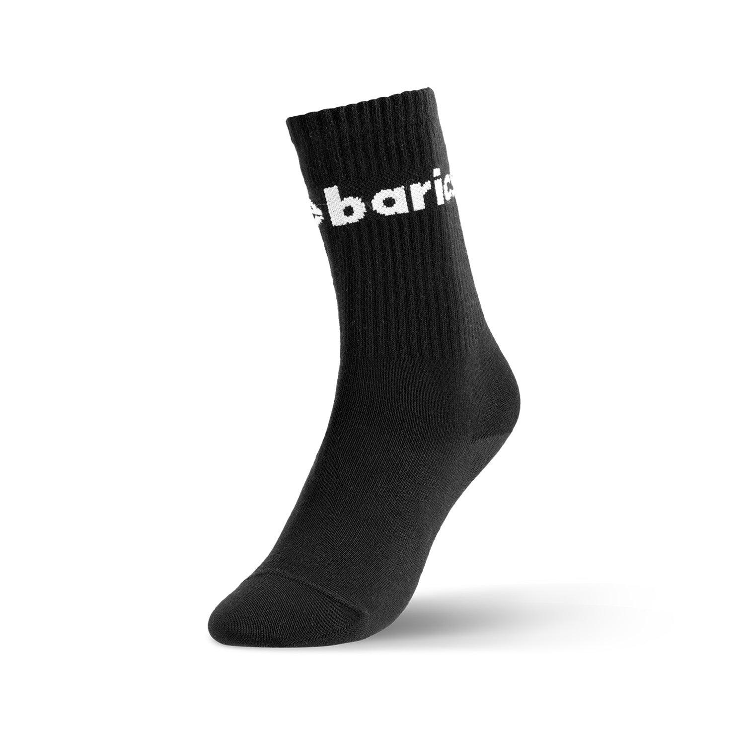 Calcetines Barefoot Barebarics - Crew - Negro - Quokka Barefoot