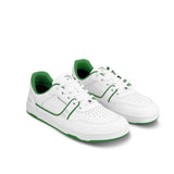 Barefoot Sneakers Barebarics Arise - White & Green - Quokka Barefoot