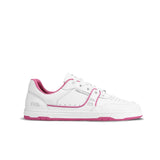 Barefoot Sneakers Barebarics Arise - White & Raspberry Pink - Quokka Barefoot