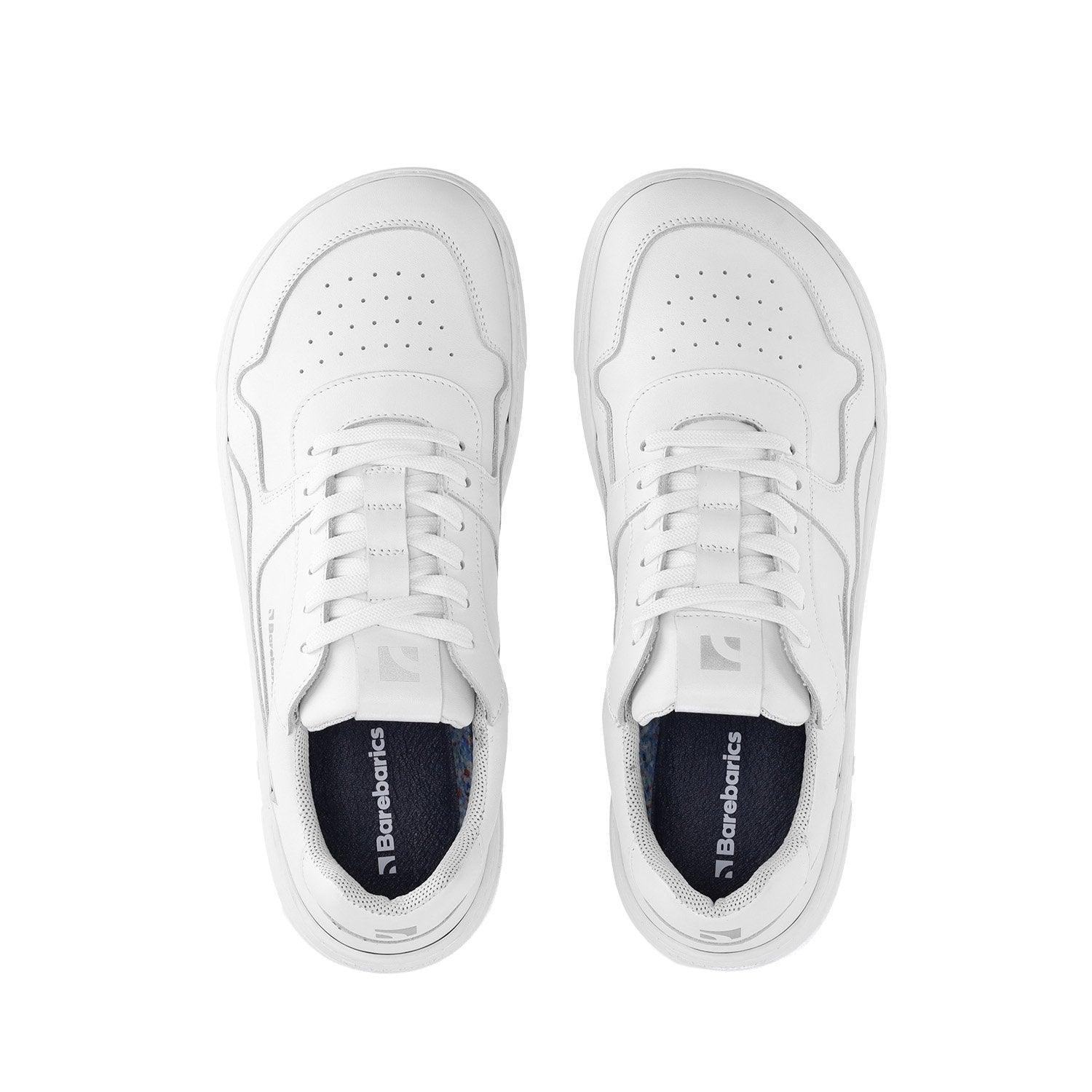 Barefoot Sneakers Barebarics Zing - Blanco - Piel - Quokka Barefoot