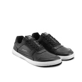 Barefoot Sneakers Barebarics Zing - Negro y Blanco - Piel - Quokka Barefoot