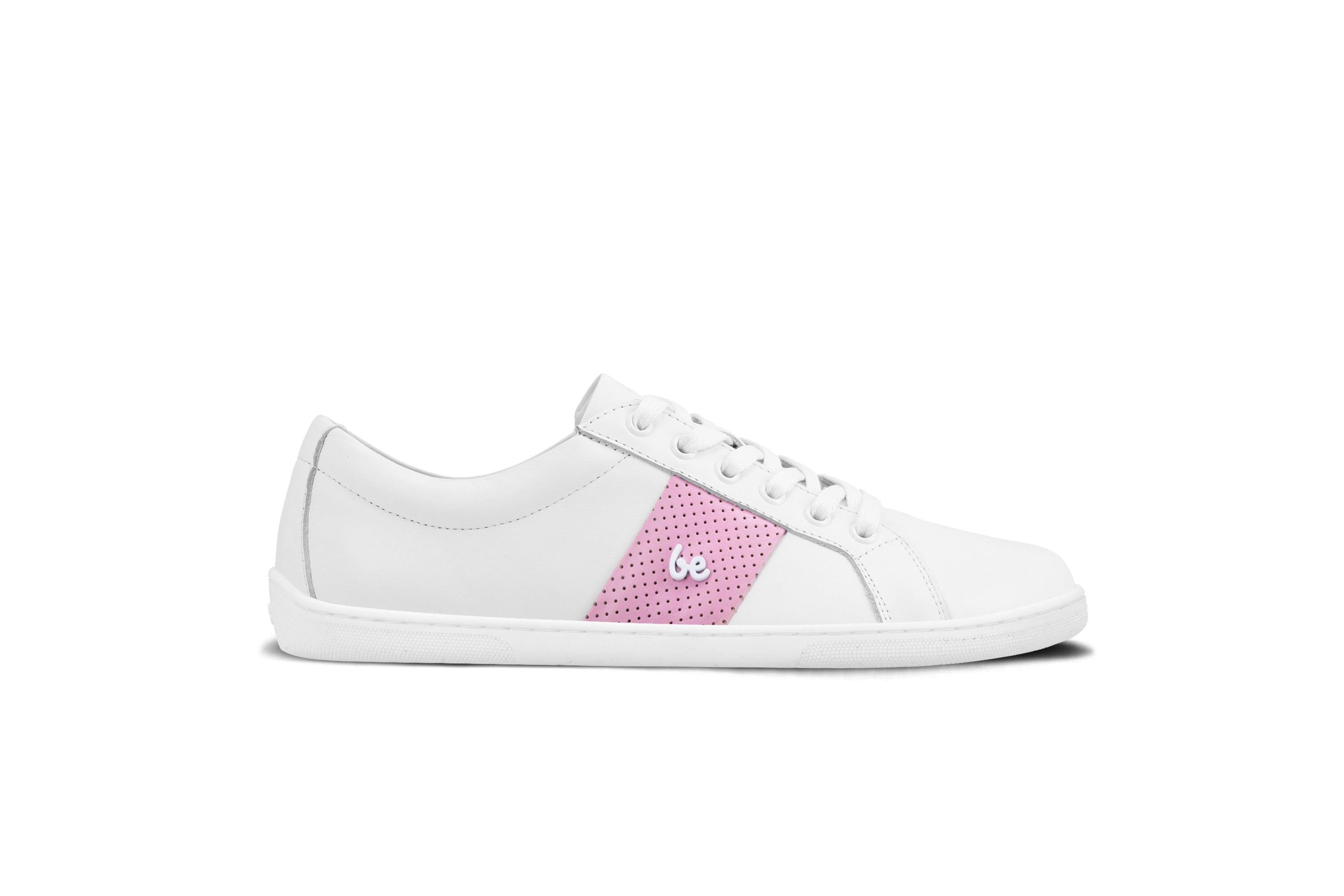 Sneaker Barefoot Be Lenka Elite - Blanco y Rosa - Quokka Barefoot