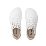 Zapatos barefoot Be Lenka Royale - Blanco y Dorado - Quokka Barefoot