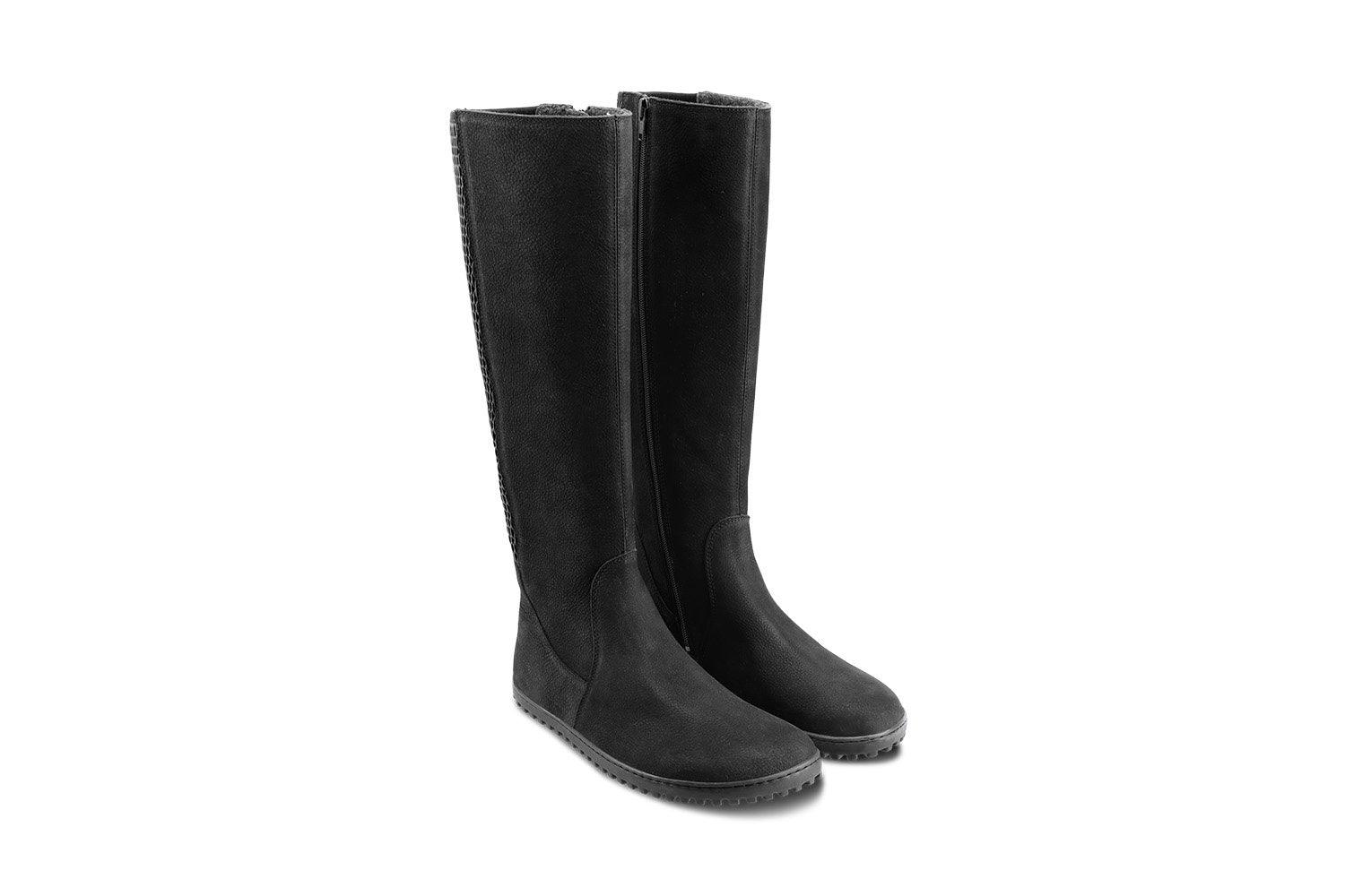 Botas Barefoot Be Lenka Charlotte - Negro Nobuk - Quokka Barefoot