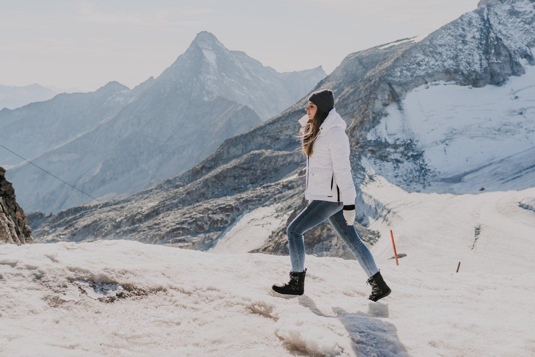 Botas de nieve barefoot Be Lenka Snowfox Woman - Black - Quokka Barefoot