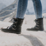 Botas de nieve barefoot Be Lenka Snowfox Woman - Black - Quokka Barefoot