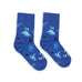 Calcetines Barefoot de niños Be Lenka Kids - Crew - Dino - Royal Blue - Quokka Barefoot