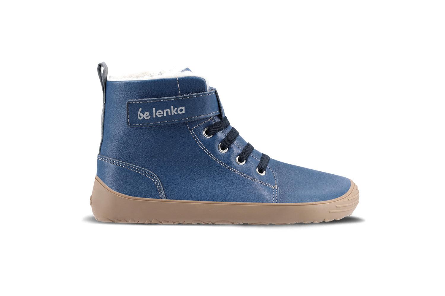 Botas para niño barefoot Be Lenka Winter Kids - Azul - Quokka Barefoot