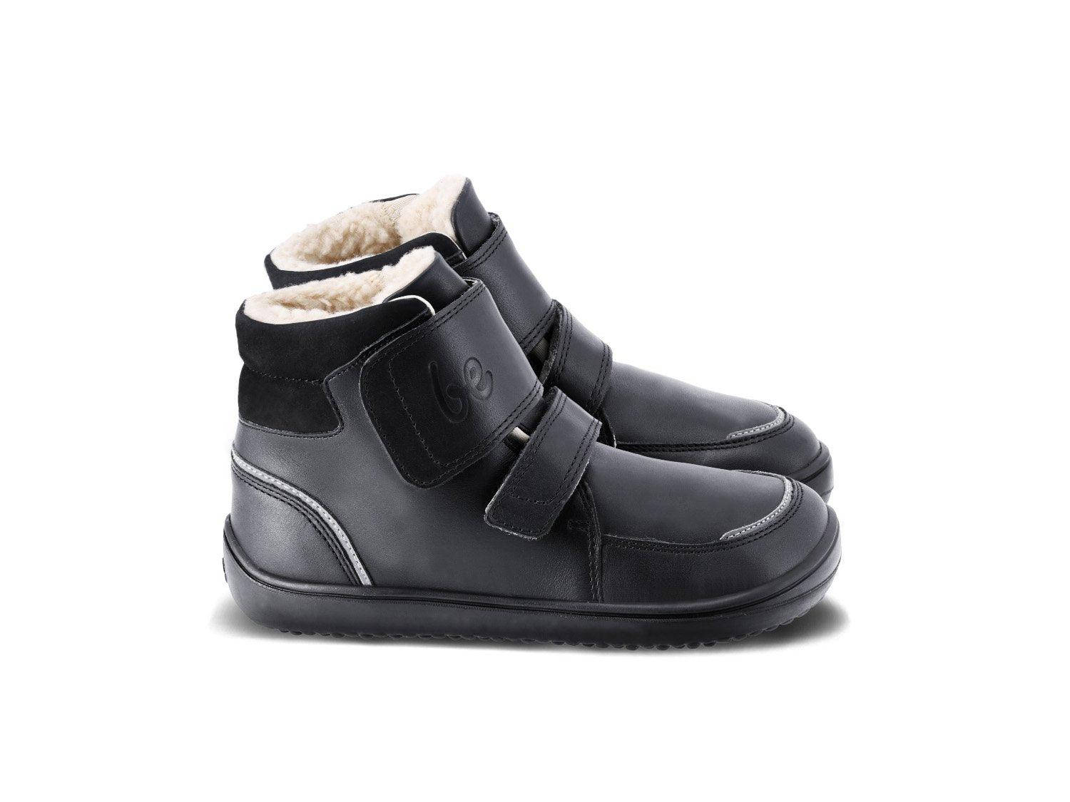 Zapatos de invierno para niño barefoot Be Lenka Panda 2.0 - All Black - Quokka Barefoot