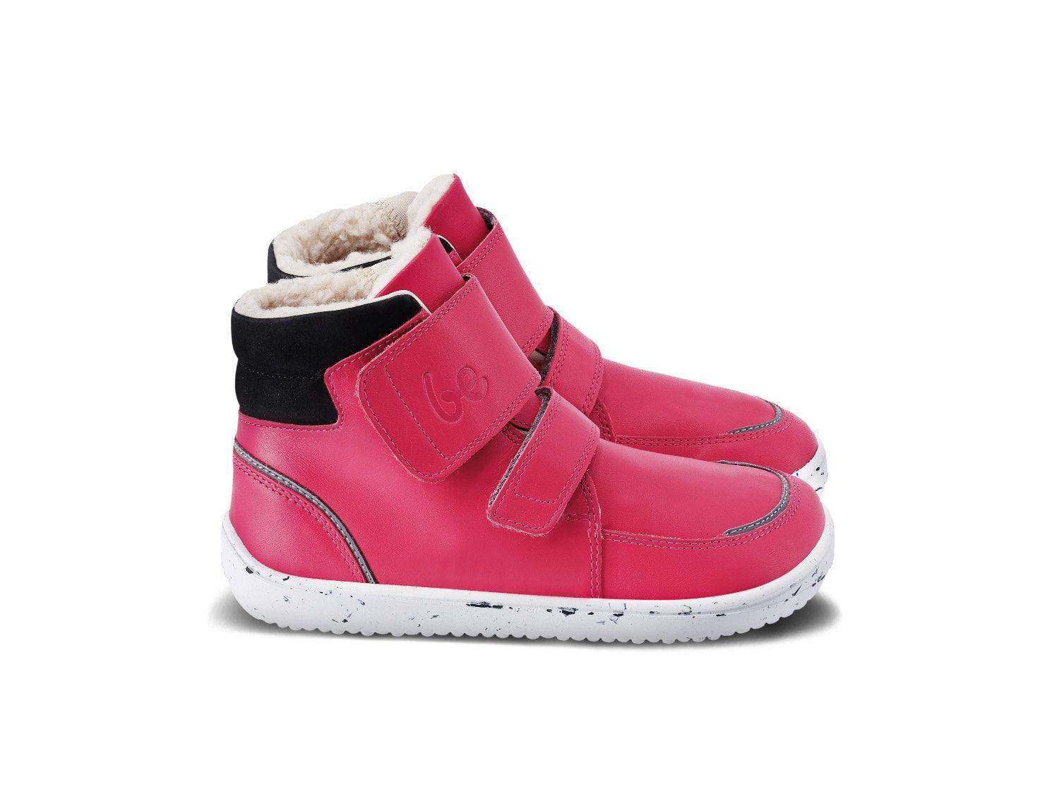 Zapatos de invierno para niño barefoot Be Lenka Panda 2.0 - Raspberry Pink - Quokka Barefoot