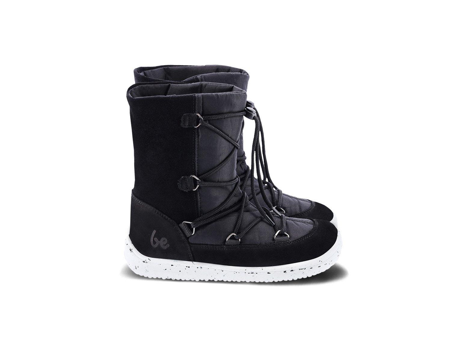 Botas para niño barefoot Be Lenka Snowfox Kids 2.0 - Negro - Quokka Barefoot