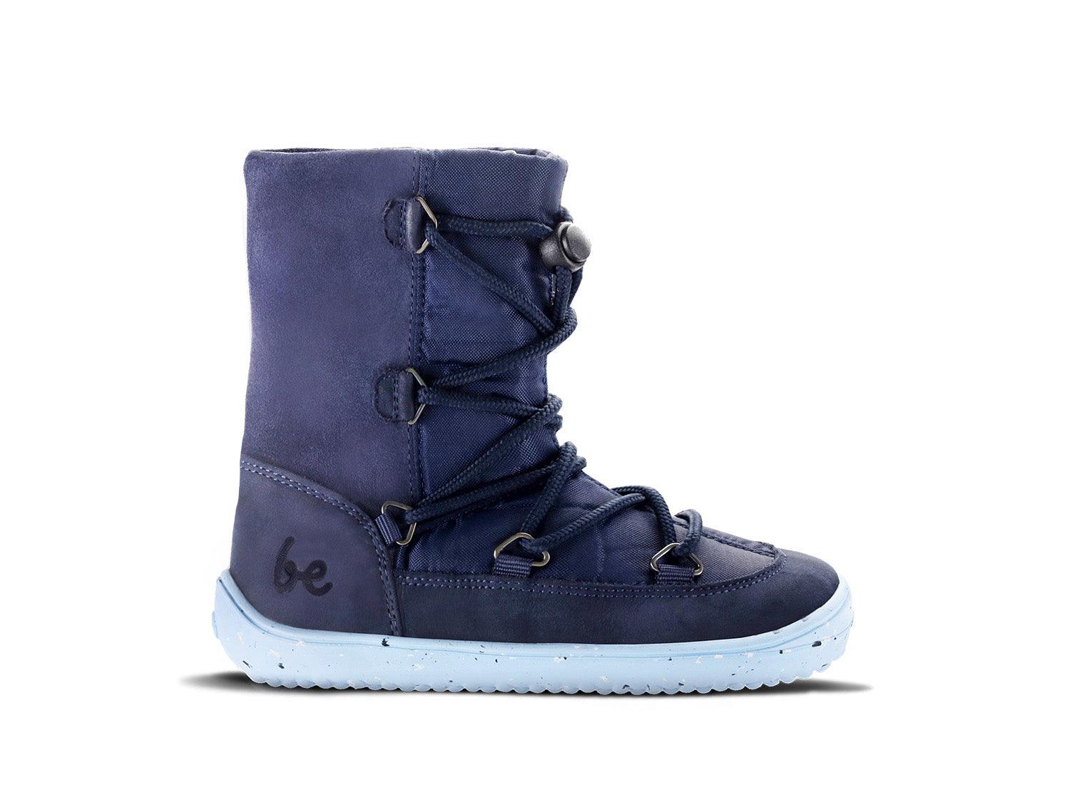 Botas para niño barefoot Be Lenka Snowfox Kids 2.0 - Azul - Quokka Barefoot