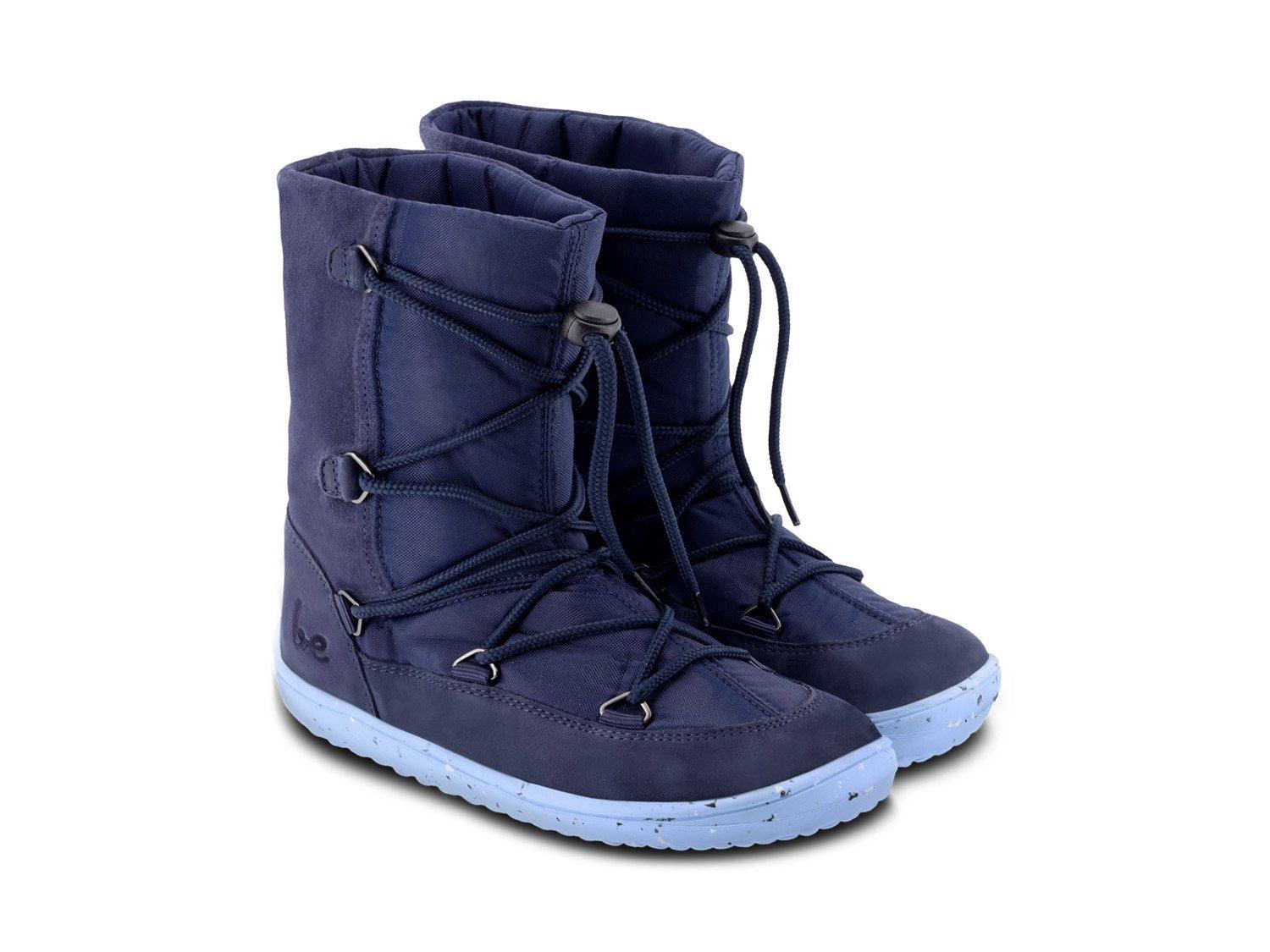 Botas para niño barefoot Be Lenka Snowfox Kids 2.0 - Azul - Quokka Barefoot