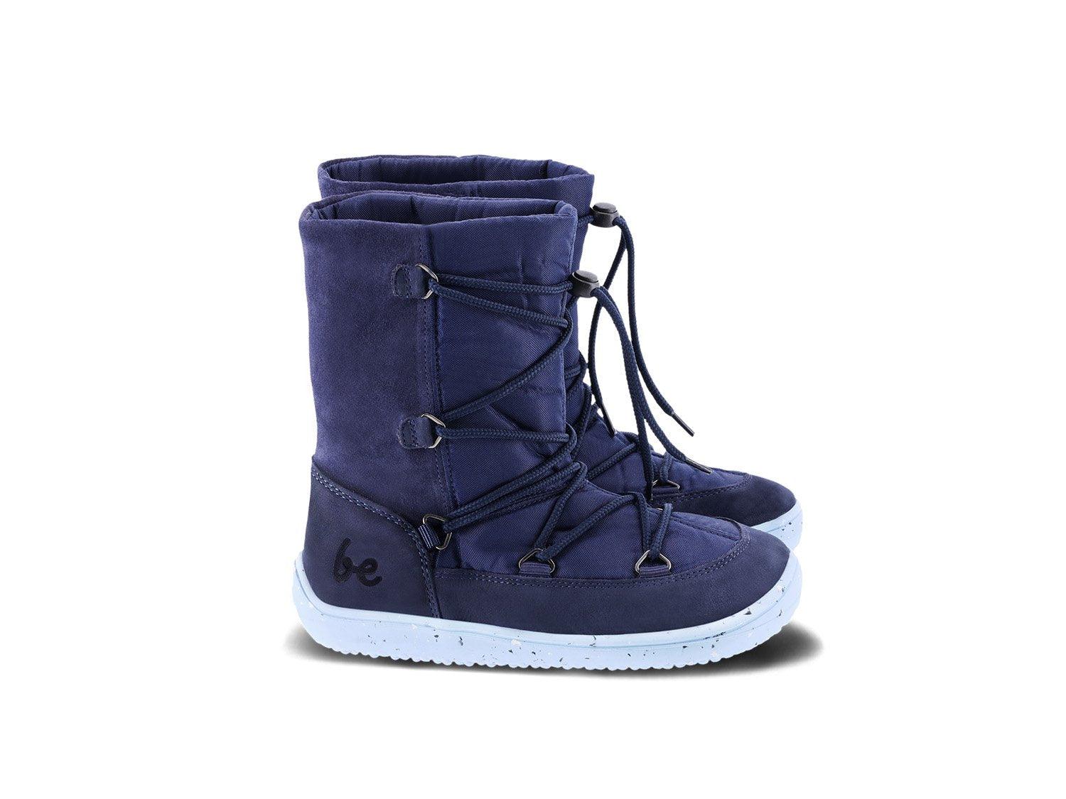 Botas para niño barefoot Be Lenka Snowfox Kids 2.0 - Azul - Quokka Barefoot