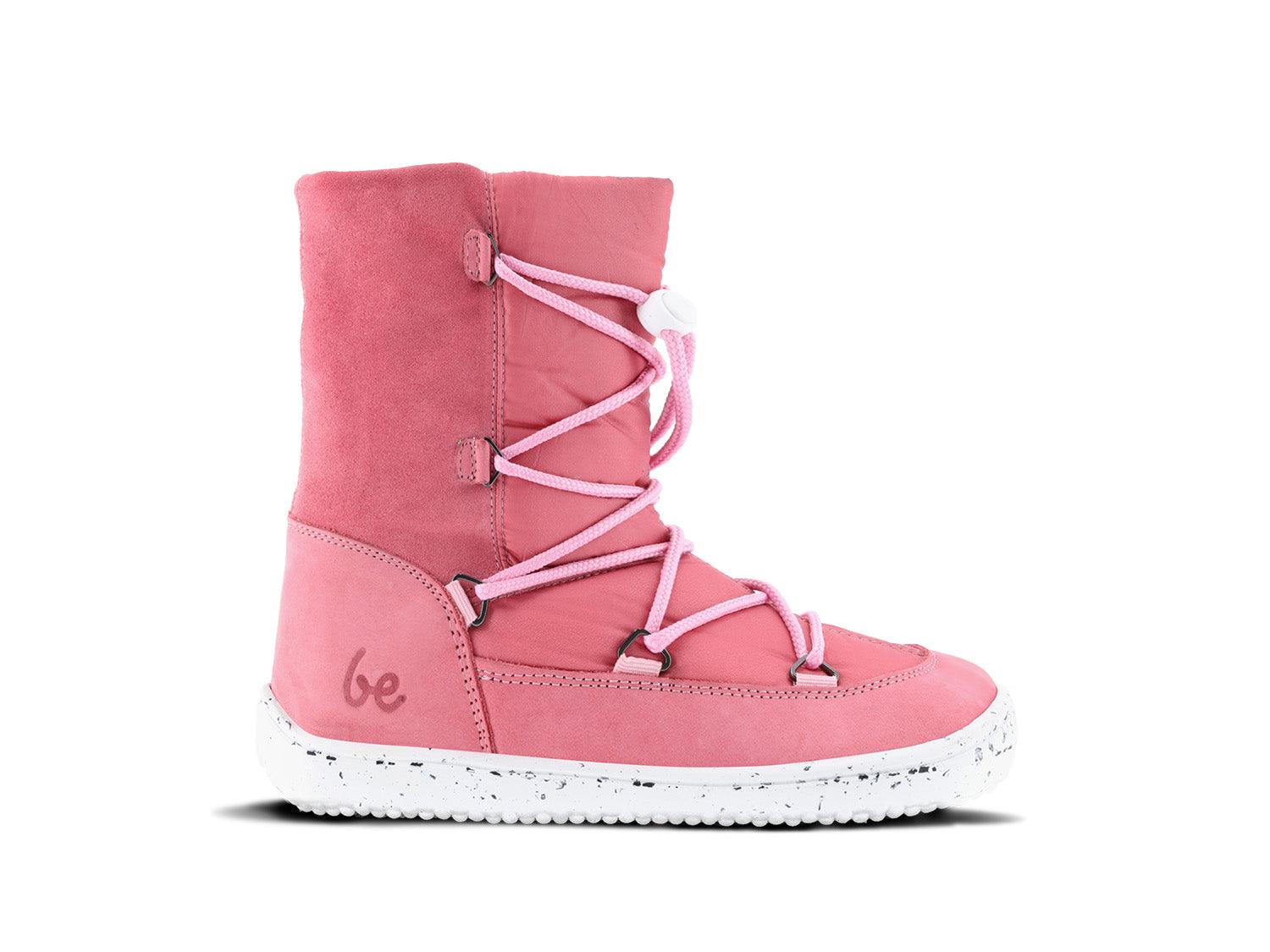 Botas para niño barefoot Be Lenka Snowfox Kids 2.0 - Rosa - Quokka Barefoot