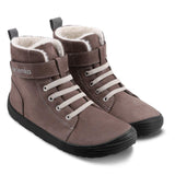 Botas para niño barefoot Be Lenka Winter Kids - Chocolate - Quokka Barefoot