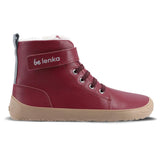 Botas para niño barefoot Be Lenka Winter Kids - Rojo - Quokka Barefoot