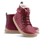 Botas para niño barefoot Be Lenka Winter Kids - Rojo - Quokka Barefoot