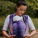 Pañuelo Be Lenka Shri Yantra - Violet - Quokka Barefoot