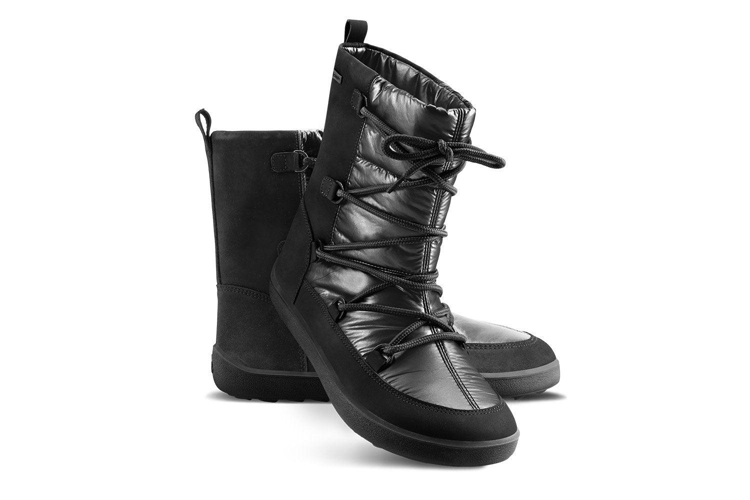 Botas de nieve barefoot Be Lenka Snowfox Woman - Black - Quokka Barefoot